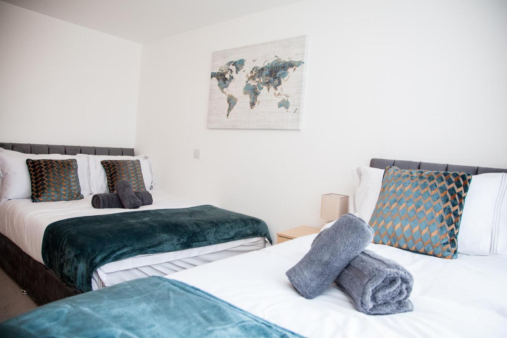 Penthouse - Liverpool City Centre - Nhs Stays - Liverpool Royal Hospital Eksteriør bilde