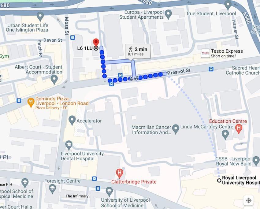 Penthouse - Liverpool City Centre - Nhs Stays - Liverpool Royal Hospital Eksteriør bilde